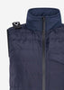 MA.Strum Bodywarmers  Softshell down quilt gilet - ink navy 