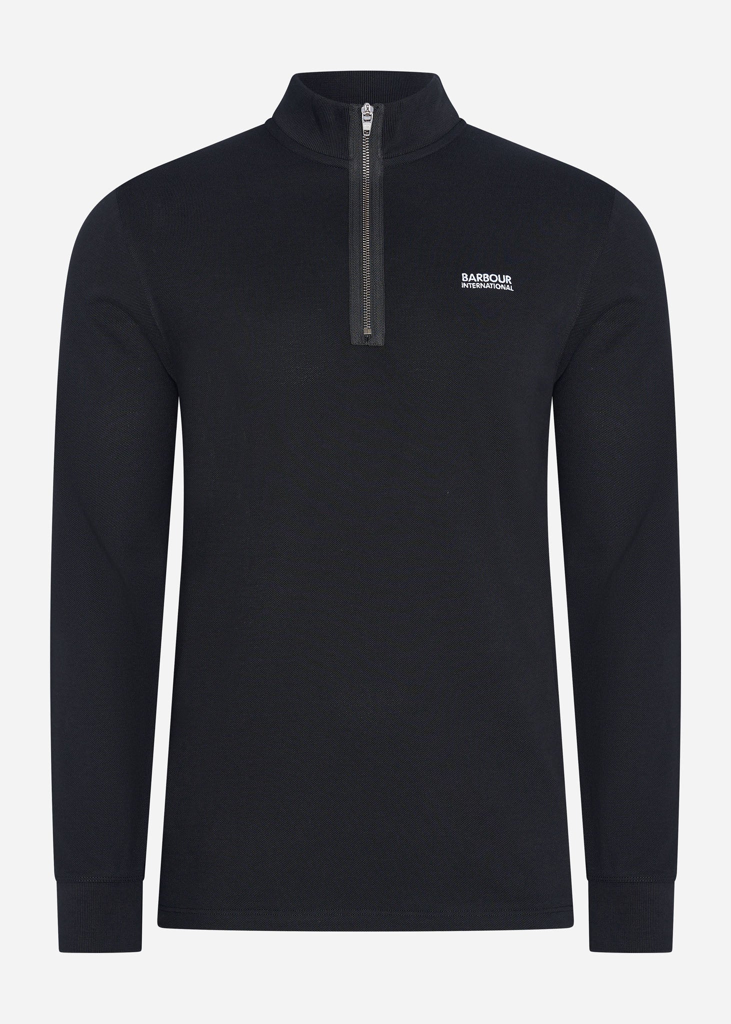 Barbour International Truien  Beaker half zip - black 