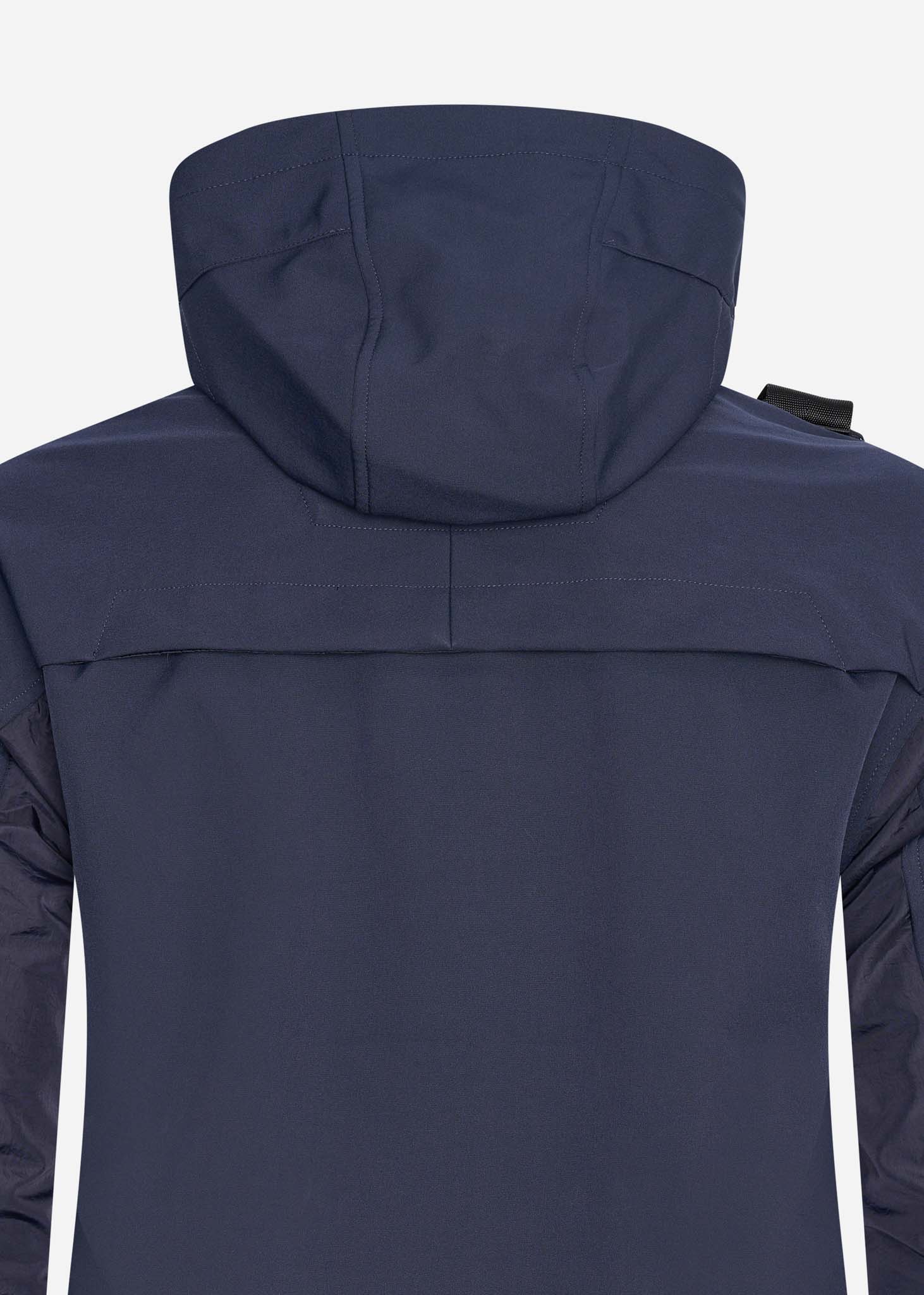 Softshell hooded jacket - ink navy - MA.Strum