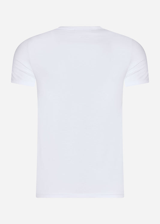lacoste t-shirt wit
