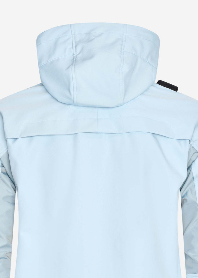 MA.Strum Jackets  Softshell hooded jacket - illusion blue 