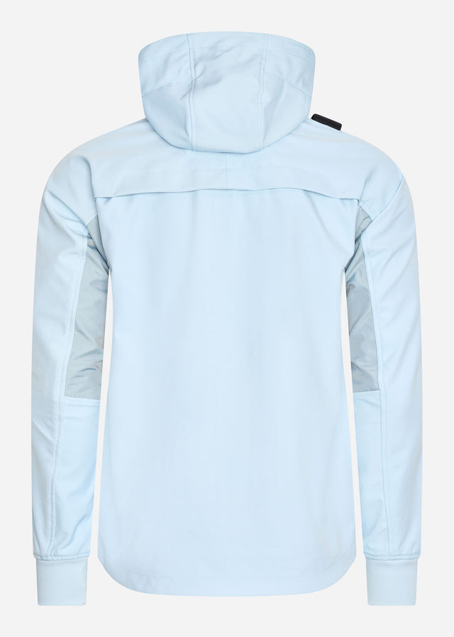 MA.Strum Jackets  Softshell hooded jacket - illusion blue 