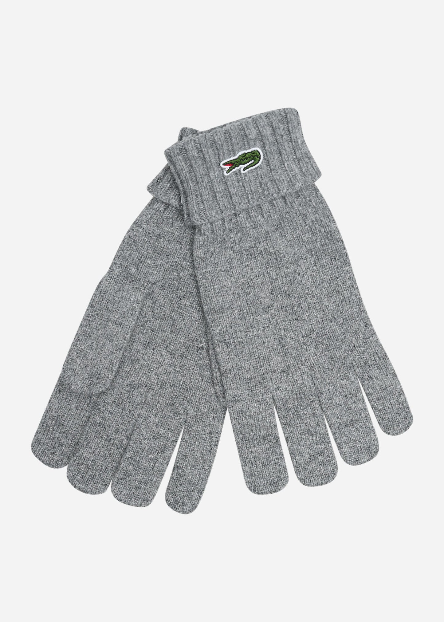 Lacoste handschoenen gloves grey heather agate