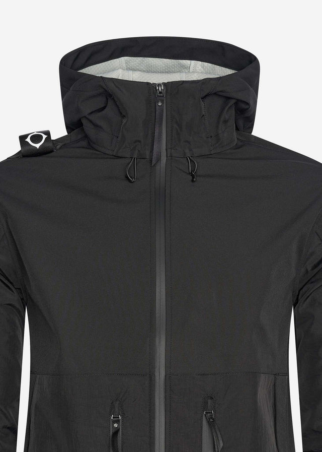 MA.Strum Jackets  Softshell hooded jacket - jet black 