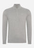 Barbour Truien  Cotton half zip - grey marl 