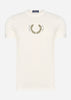 Fred Perry T-shirts  Laurel wreath t-shirt - snow white 