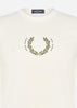 Fred Perry T-shirts  Laurel wreath t-shirt - snow white 