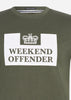 Weekend Offender T-shirts  Prison tee - dark green 