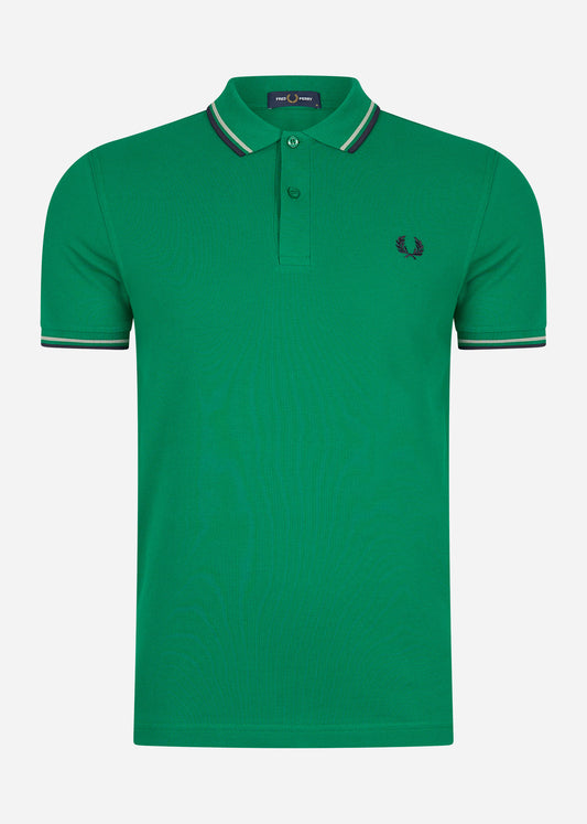 Twin tipped fred perry shirt - fp green
