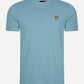 Lyle & Scott T-shirts  Crest tipped t-shirt - skipton blue 