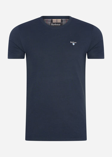 Barbour T-shirts  Tartan sports tee - new navy 