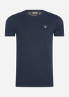 Barbour T-shirts  Tartan sports tee - new navy 