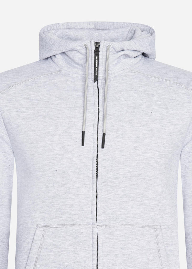 Marshall Artist Cardigans  Siren full zip hood - grey marl 