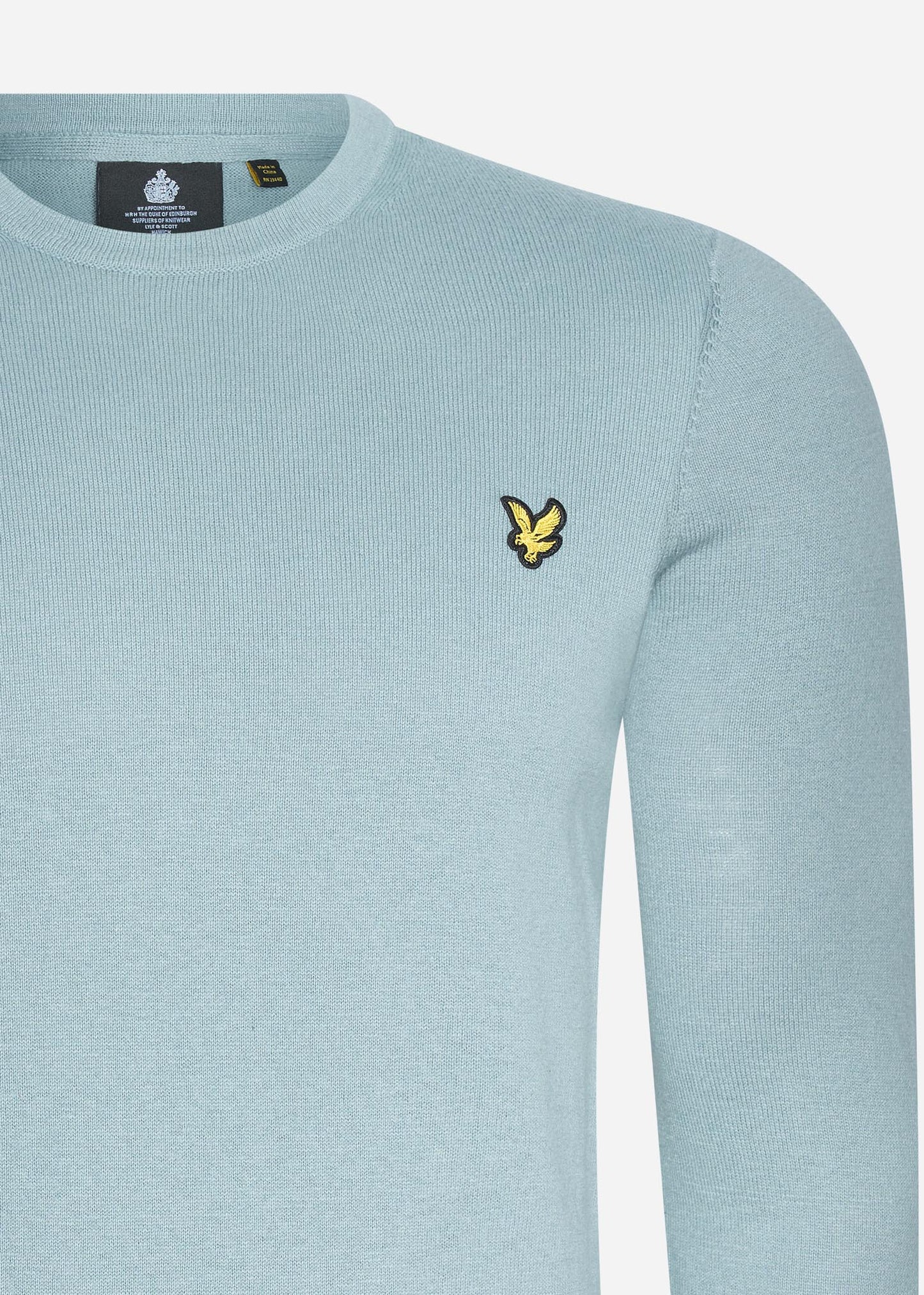 Lyle & Scott Truien  Cotton merino crew jumper - away blue 