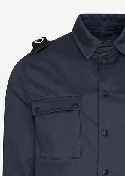 MA.Strum Overshirts  DH two pocket overshirt - ink navy 