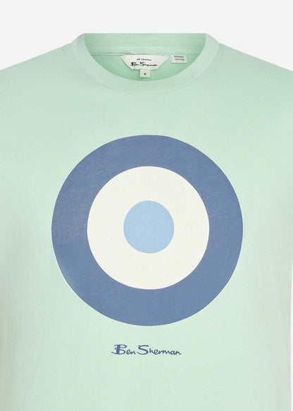 Ben Sherman T-shirts  Signature target tee - eggshell 