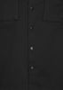 MA.Strum Overshirts  DH two pocket overshirt - jet black 