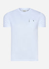 Ben Sherman T-shirts  Signature pocket tee - white 