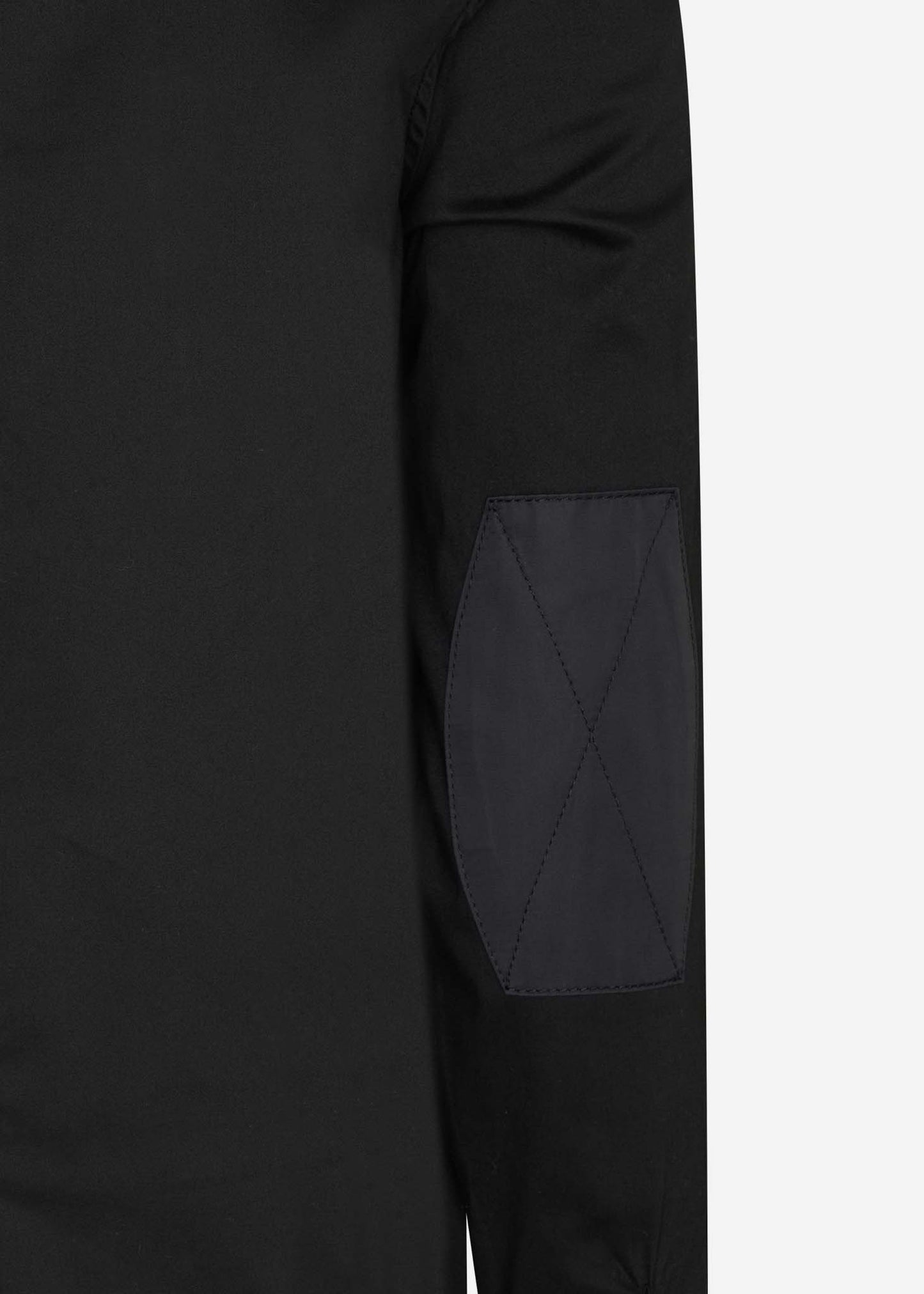 DH two pocket overshirt - jet black