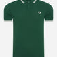 Fred Perry Polo's  Twin tipped fred perry shirt - ivy 