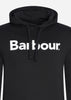 Barbour Hoodies  Logo popover hoodie - black 