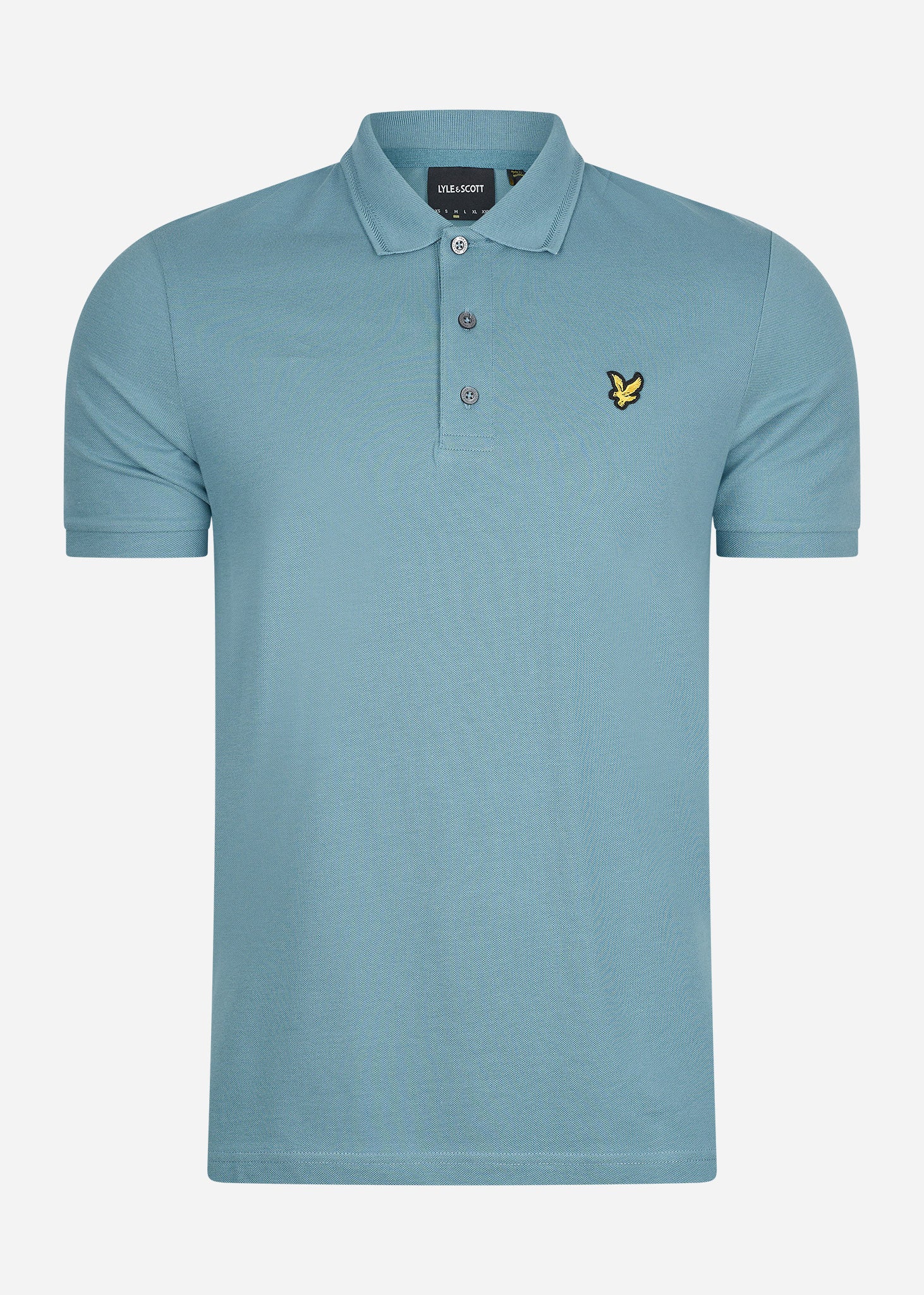 Lyle & Scott Polo's  Crest tipped polo shirt - skipton blue 