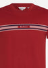 Ben Sherman T-shirts  Seasonal stripe - red 