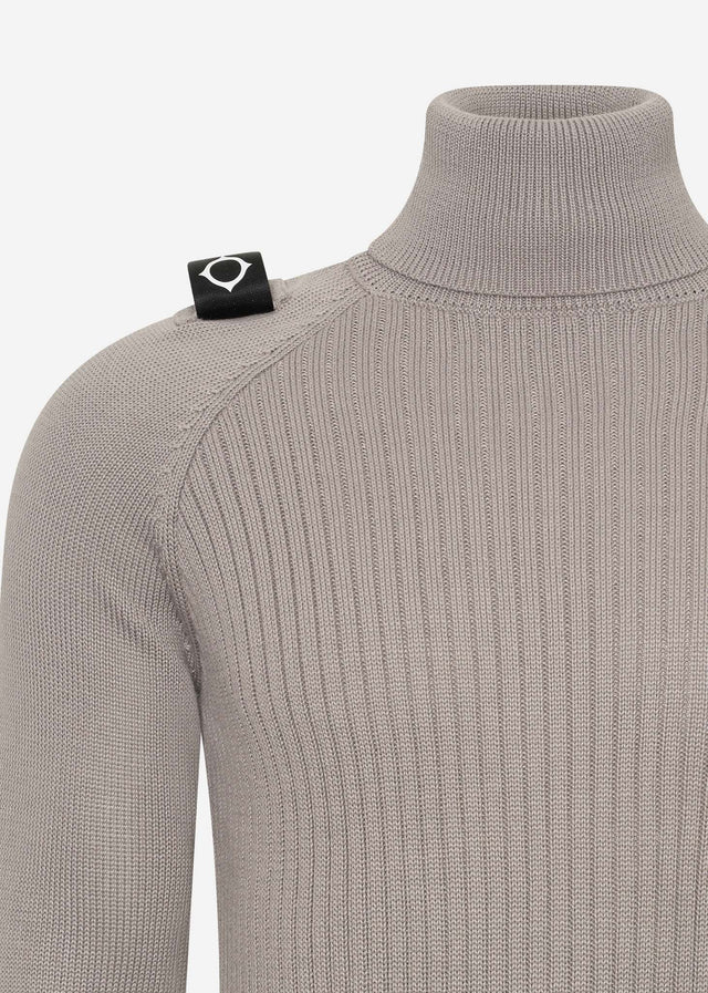 MA.Strum Sweaters  Roll neck knit - dark slate 