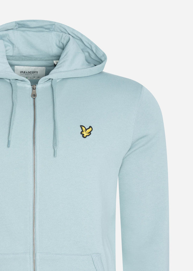 Lyle & Scott Cardigans  Zip through hoodie - away blue 