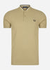 Fred Perry Polo's  Bomber collar polo shirt - warm stone 