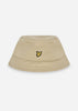 Lyle & Scott Bucket Hats  Cotton twill bucket hat - natural green 