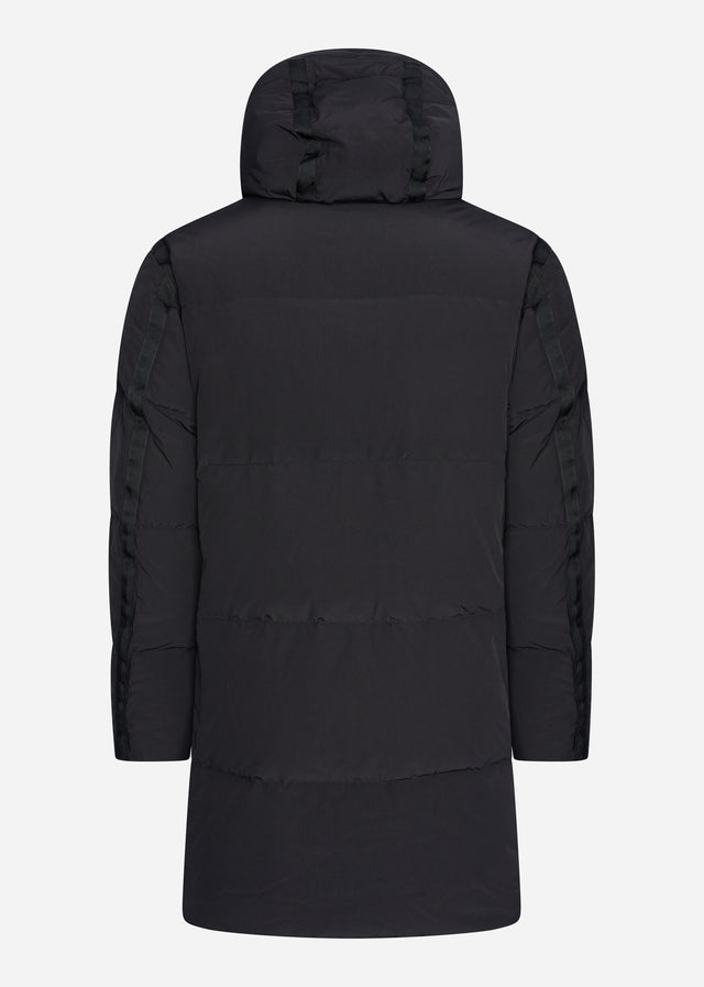 MA.Strum Jackets  Long down coat - jet black 