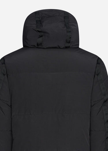 MA.Strum Jassen  Long down coat - jet black 