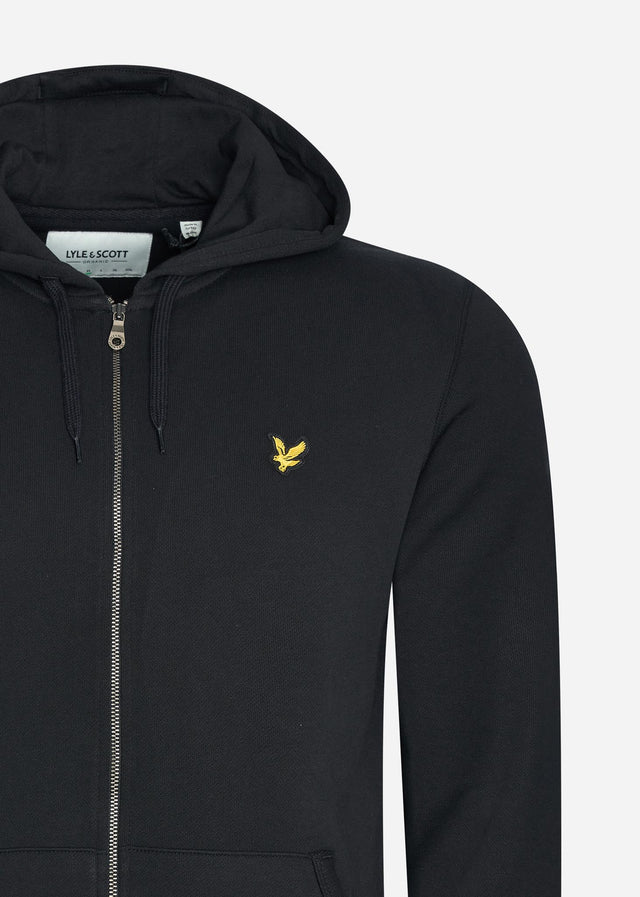 Lyle & Scott Hoodies Zip through hoodie - jet black