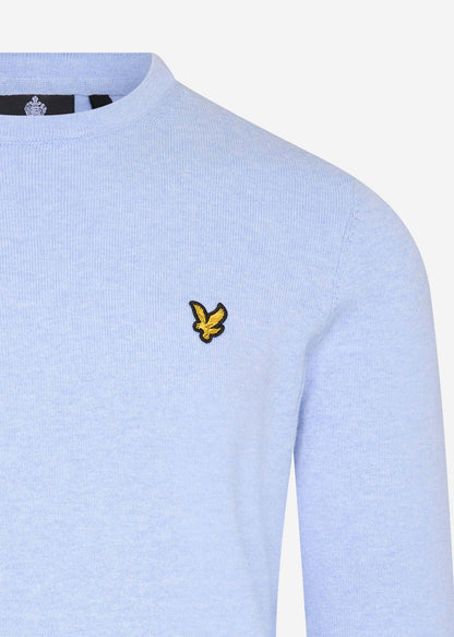 Lyle & Scott Truien  Merino crew jumper - pool blue 