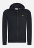 Lyle & Scott Vesten  Zip through hoodie - jet black 