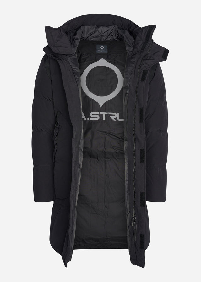 MA.Strum Jackets  Long down coat - jet black 