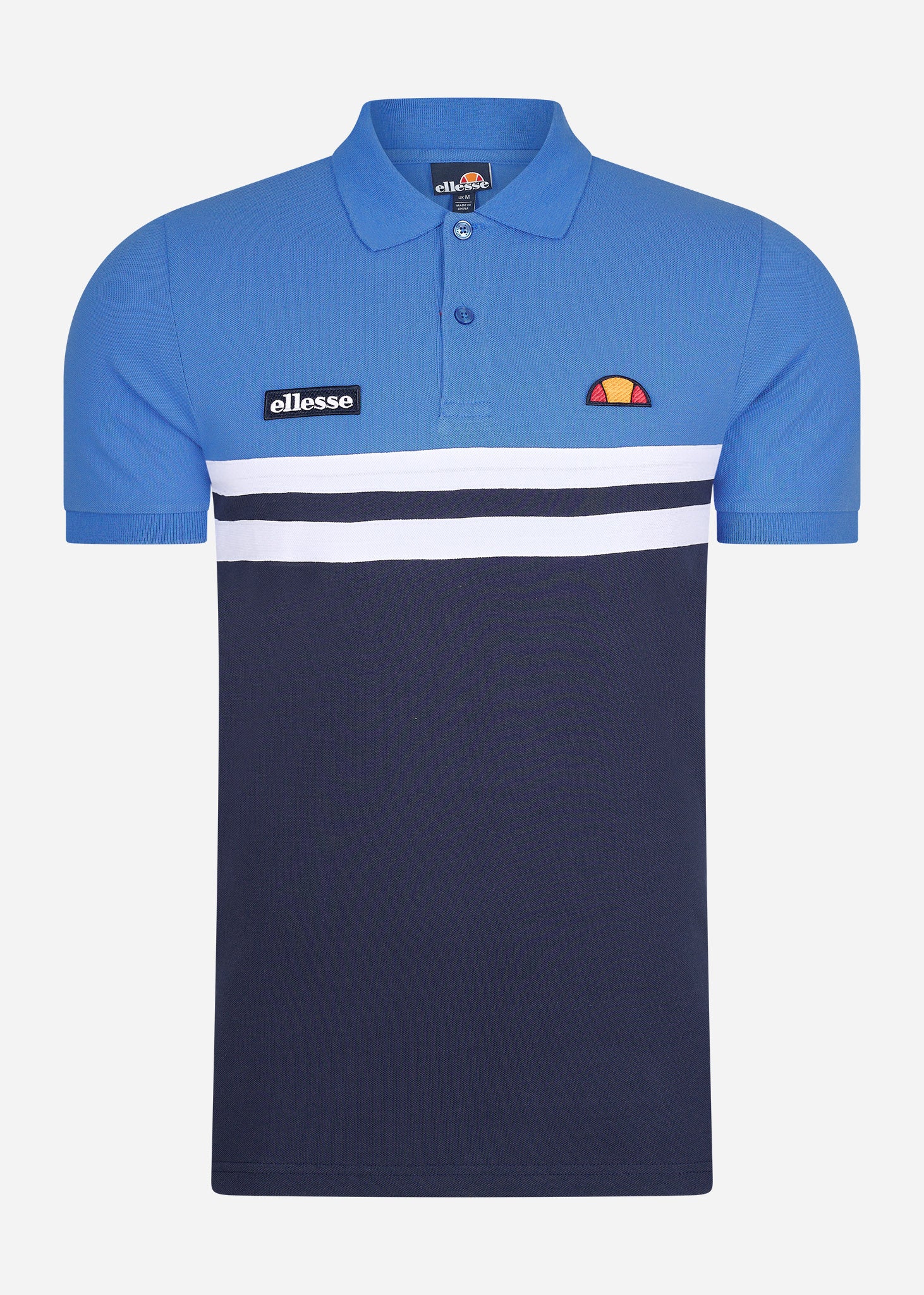 Ellesse Polo's  Muccio polo - blue navy white 