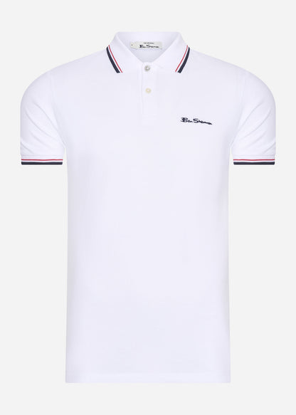 Ben Sherman Polo's  Signature polo - white 