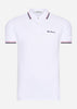 Ben Sherman Polo's  Signature polo - white 