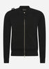 MA.Strum Vesten  Full zip bomber sweat - jet black 