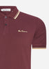 Ben Sherman Polo's  Signature polo - aubergine 