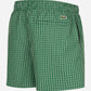 Checkered swimming trunks - green lapland