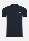 Fred Perry Polo's  Plain fred perry polo - navy 