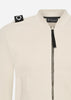 MA.Strum Vesten  Full zip bomber sweat - aluminium 