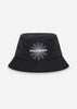 Fred Perry Bucket Hats  Graphic print bucket hat - black 