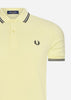 Fred Perry Polo's  Twin tipped fred perry shirt - wax yellow 