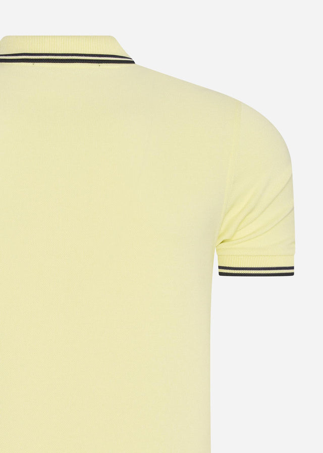 Fred Perry Polos  Twin tipped fred perry shirt - wax yellow 
