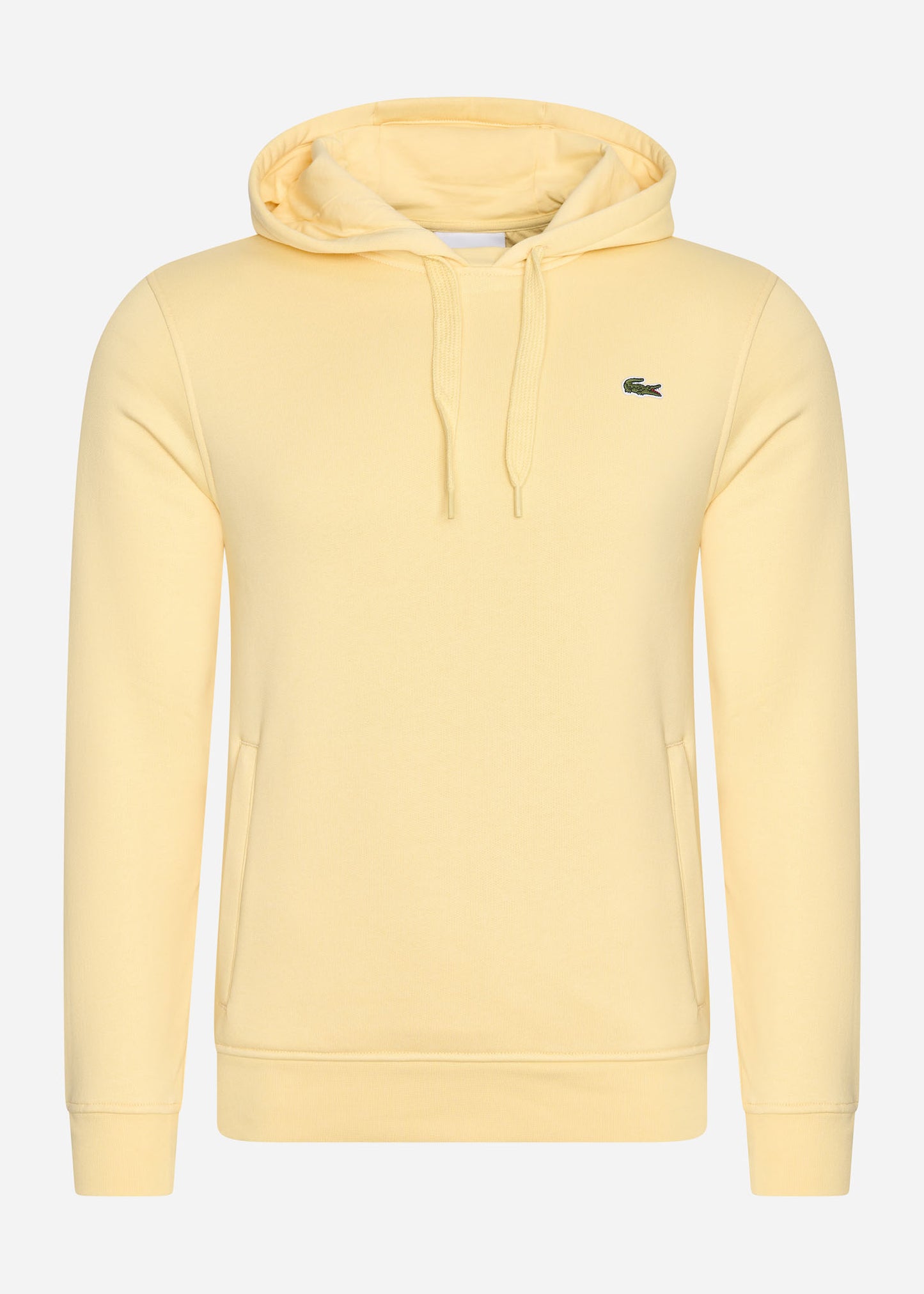 lacoste hoodie geel