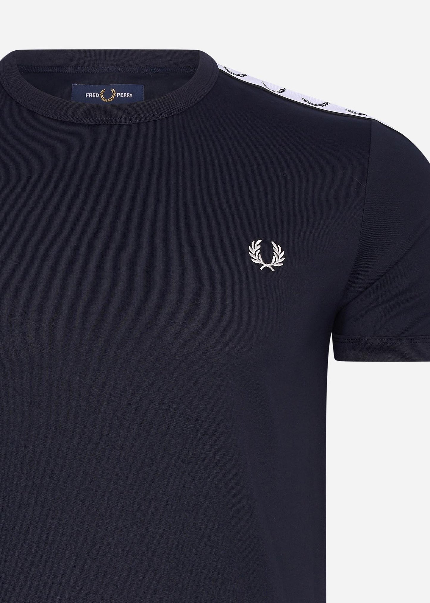 Fred Perry  taped ringer t-shirt navy